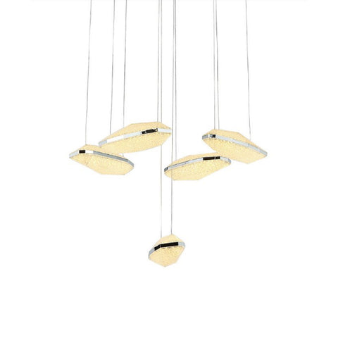 Luyen Five-Arms Led-Light Chandelier 24W*5