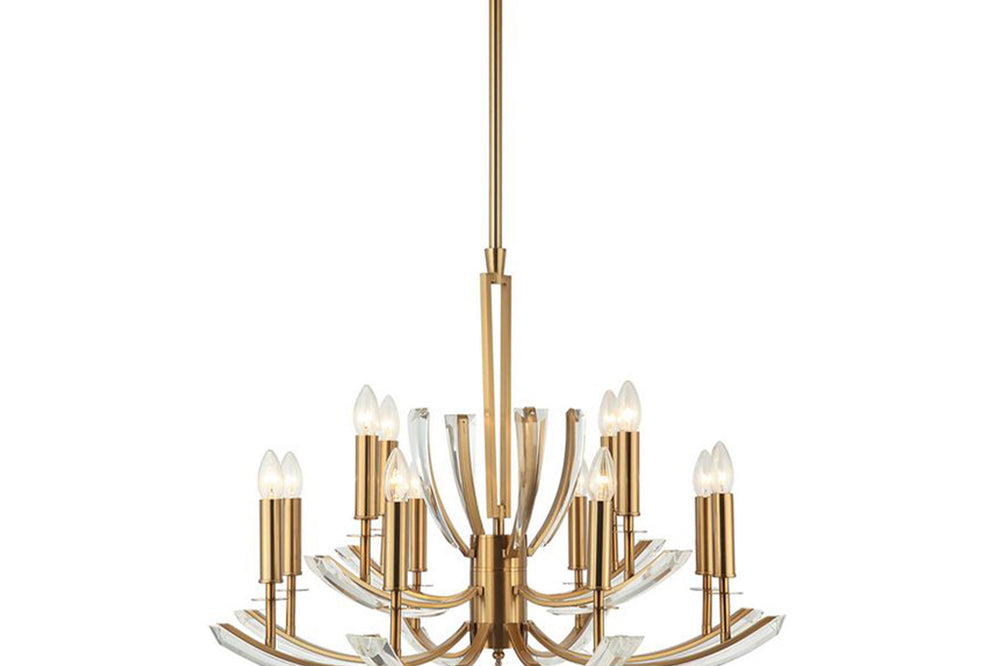 Montesso Twelve-Arm Antique Chandelier 12Xe14