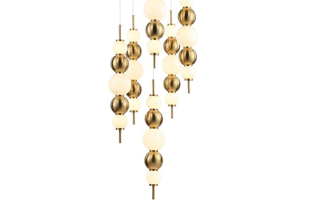 Orbıt Six-Arms Led-Light Chandelier