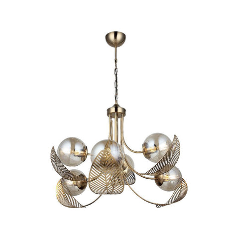 Padova 3+3 Antique Lak Chandelier 6Xe27