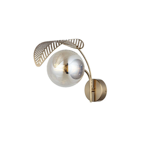 Padova Single Antique Lak Wall Lamp 1Xe27