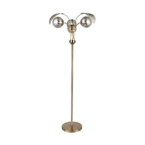 Padova Single Antique Lak Floor Lamp 3Xe27