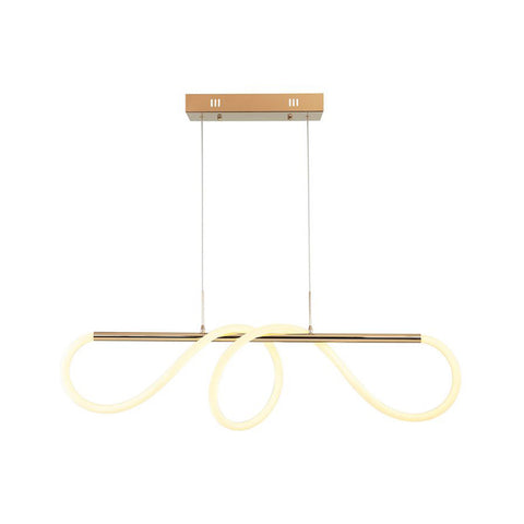 Paradas Led-Light Golden Desk Chandelier 75W 3000K