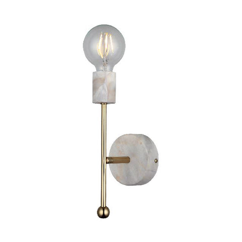 Paro Single Golden Wall Lamp 1Xe27