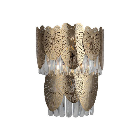 Posıtano Four-Arms Golden Wall Lamp 4Xe14