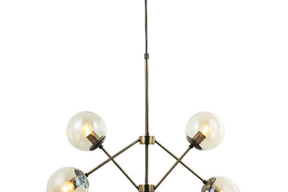 Ronna Four-Arms Antique Chandelier 4Xe27