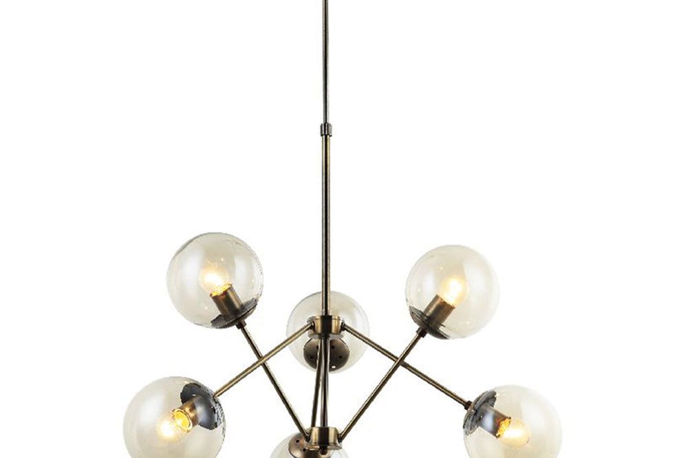 Ronna Six-Arms Antique Chandelier 6Xe27