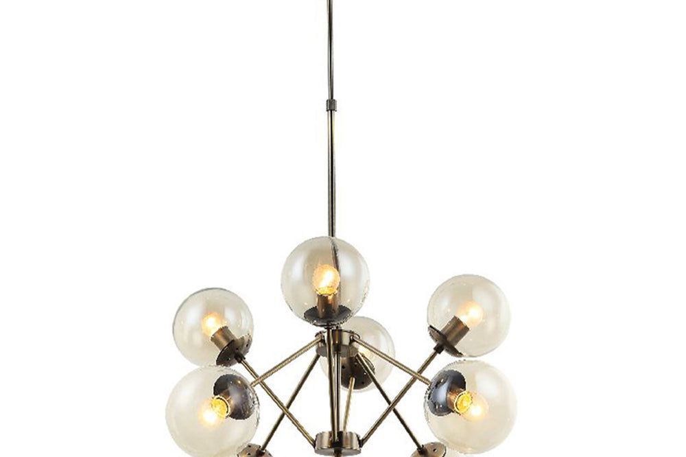 Ronna Eight-Arms Antique Chandelier 8Xe27