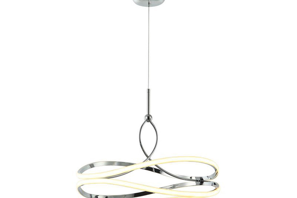 Sessa Led-Light Chrome Chandelier 93Wx3000K