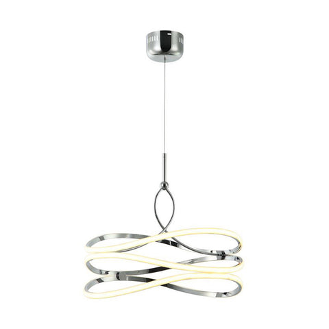 Sessa Led-Light Chrome Chandelier 93Wx3000K