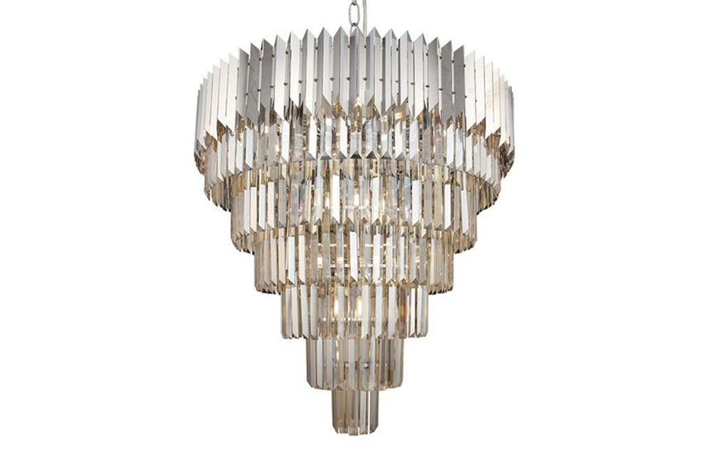 Sestino Chrome Chandelier 24*E14