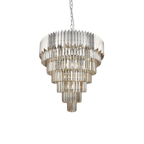 Sestino Chrome Chandelier 24*E14