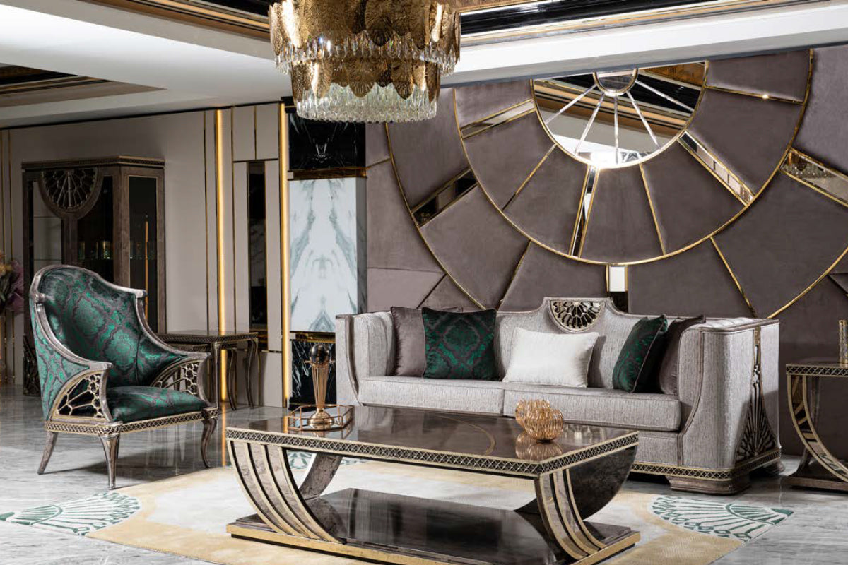 Luxury Toronto Sofa Set Lux Royal